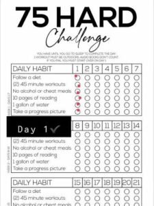 75 Hard Challenge Rules