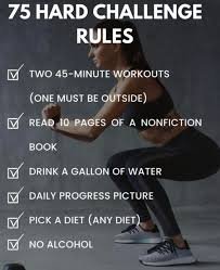 75 Hard Challenge Rules